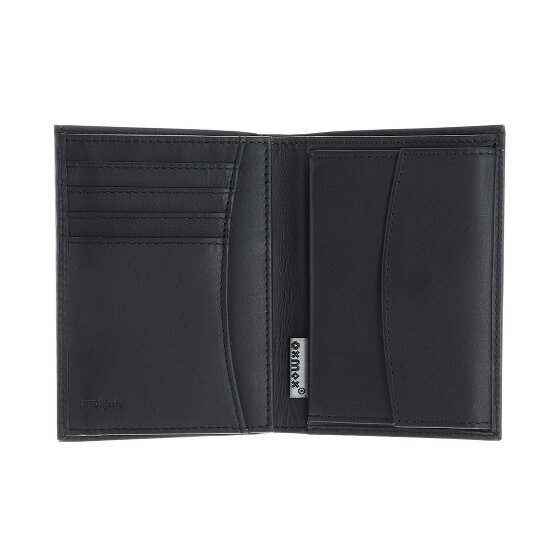 oxmox Leather Portemonnee RFID-bescherming Leder 13 cm