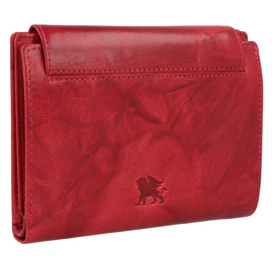 mano Donna Aurona Portemonnee RFID Leer 14 cm