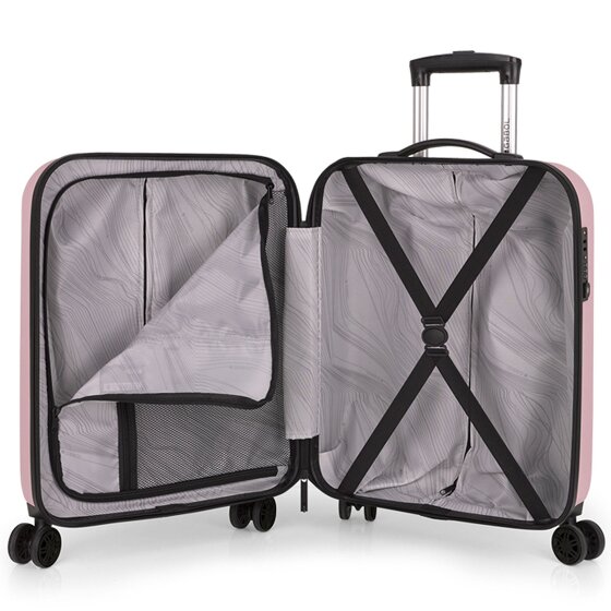 Gabol Paradise XP 4 wielen Cabinewagen S 55 cm met uitbreidingsplooi