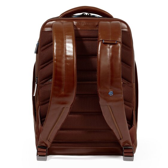 Piquadro Blue Square Zakelijke rugzak Leer 42 cm Laptop compartiment