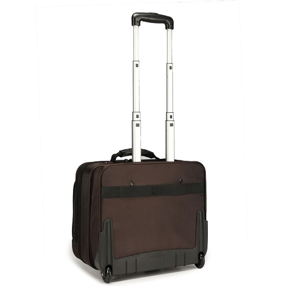 Dermata 2 wielen Zakelijke trolley 38 cm Laptopvak