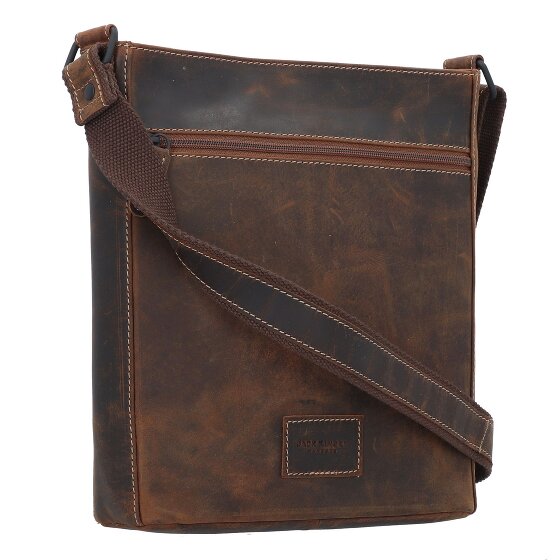 Jack Kinsky Baltimore 30 Schoudertas Leer 30 cm