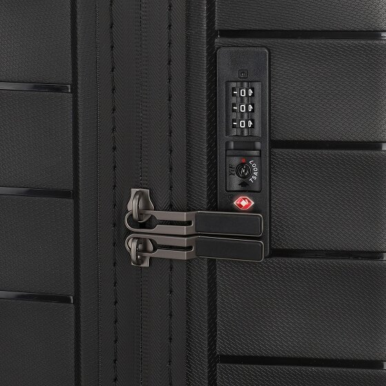 Travelite Mooby 4 wielen Kofferset 3-delig met uitbreidingsplooi