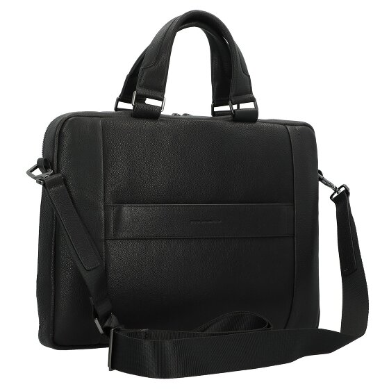Piquadro Wollem Koffer RFID-bescherming Leer 37 cm Laptop compartiment