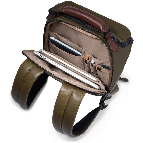 Piquadro Harper Dagrugzak Leer 44 cm Laptop compartiment