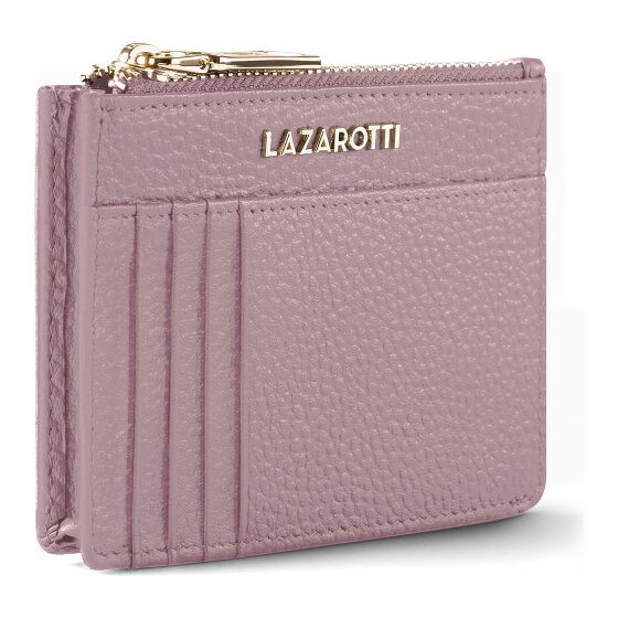 Lazarotti Bologna Leren sleutelhanger Kaarthouder leer 11,5 cm met air tag compartiment