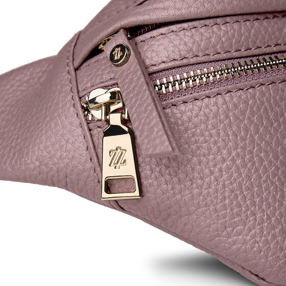 Lazarotti Bologna leer Fanny pack met dubbele rits, crossbody, leer, 25 cm