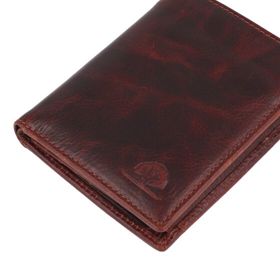 Greenburry Rugged Portemonnee RFID-bescherming Leer 12.5 cm