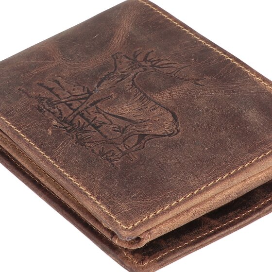 Greenburry Vintage Portemonnee Leer 12.5 cm