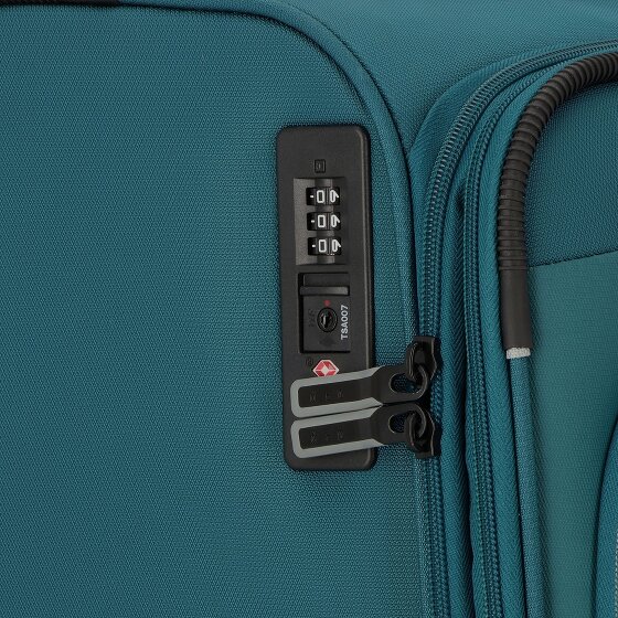 d&n Travel Line 9504 4 wielen Trolley M 67 cm met uitbreidingsplooi