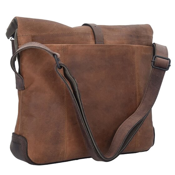 Harold's Twister Messenger Leer 36 cm Laptopcompartiment