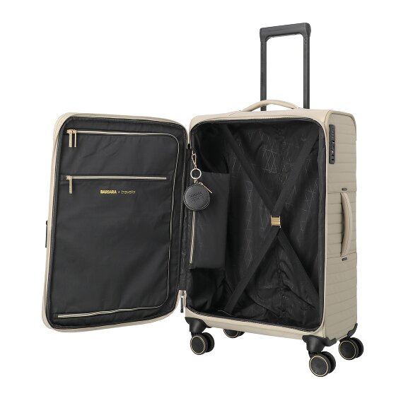 Travelite Barbara Stepp 4 wielen Trolley M 68 cm met uitbreidingsplooi