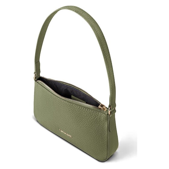 Lazarotti Bologna leeren pochette schoudertas 22 cm