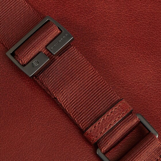 Piquadro Solm Schoudertas Leer 25 cm