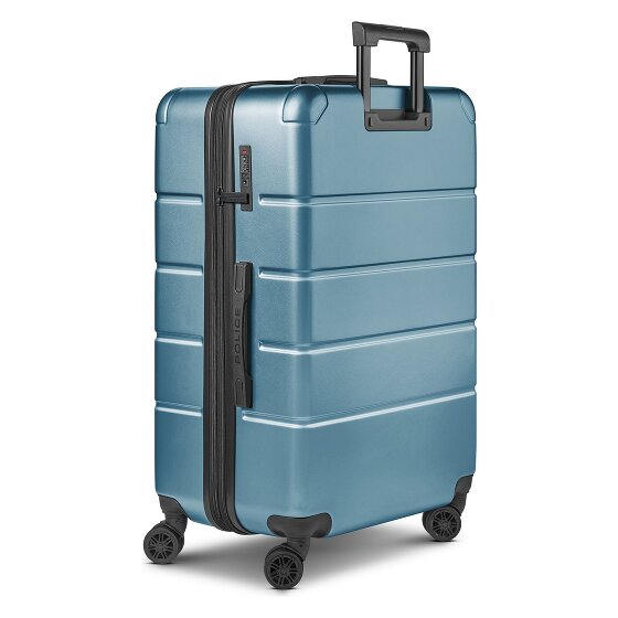 Police Dublin 4 wielen Trolley L 75 cm met uitbreidingsplooi