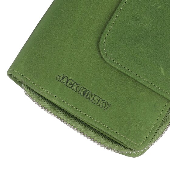 Jack Kinsky Aruba Portemonnee Leer 14 cm