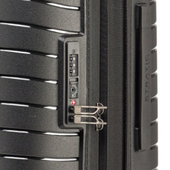 Stratic Novium 4 wielen Trolley M 65 cm met uitbreidingsplooi