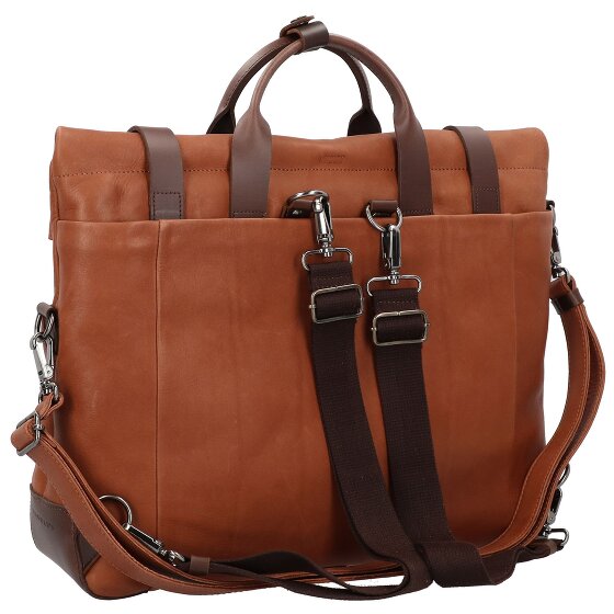 Harold's Mount Ivy Briefcase Rugzak Leer 42 cm Laptopcompartiment