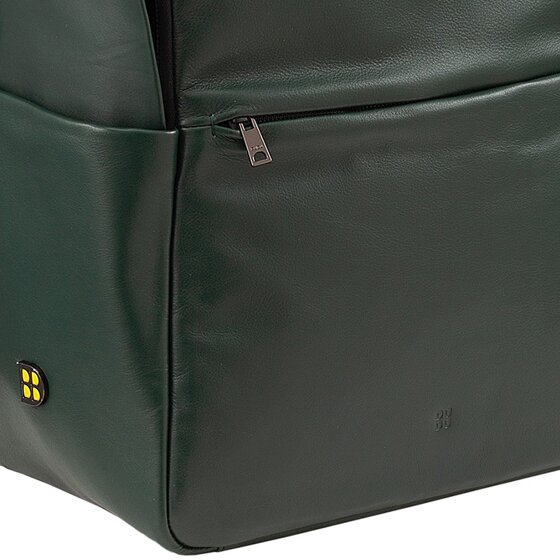 DuDu Sydney Dagrugzak Leer 42 cm Laptop compartiment
