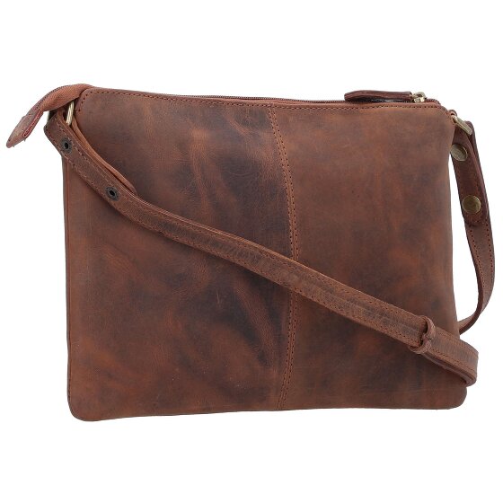 Greenland Nature Montenegro Schoudertas RFID Leer 28 cm Greenland Nature Montenegro Schoudertas RFID Leer 28 cm