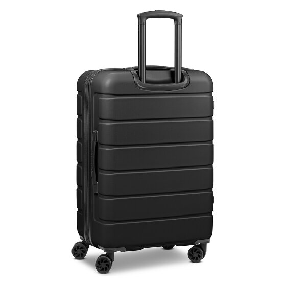 Saxoline Miami 4 wielen Trolley M 65 cm met uitbreidingsplooi