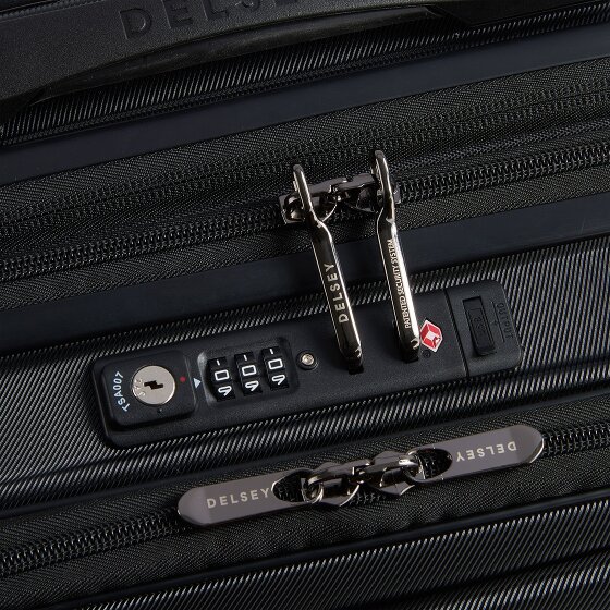 Delsey Paris Shadow 5.0 4-wiel cabine trolley 55 cm laptopvak met uitbreidingsplooi