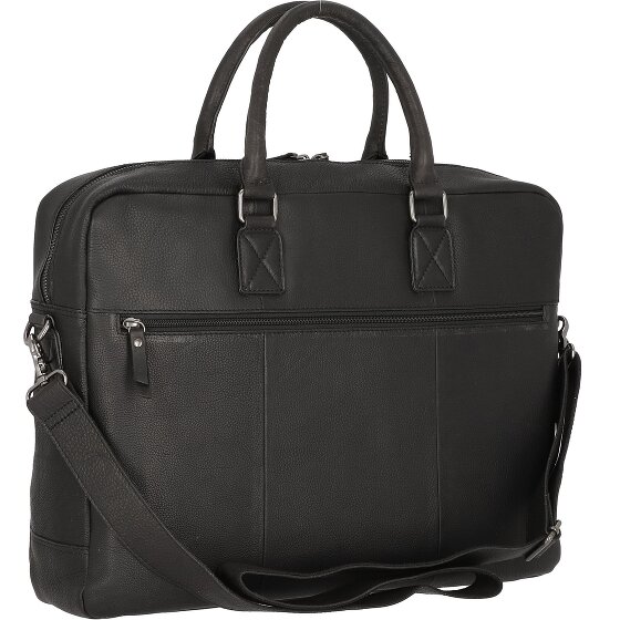 Burkely Antieke Avery aktetas Leer 46 cm Laptopcompartiment