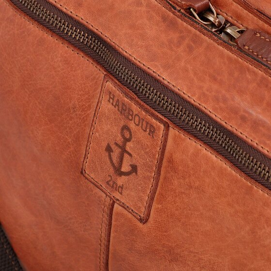 Harbour 2nd Ashton Boodschapper Leer 25 cm Laptop compartiment