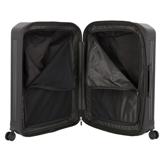 Piquadro PQ-Light 4 wielen Trolley 69 cm met uitbreidingsplooi