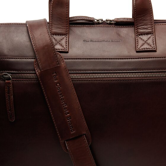 The Chesterfield Brand Levanto Koffer Leer 40 cm Laptop compartiment