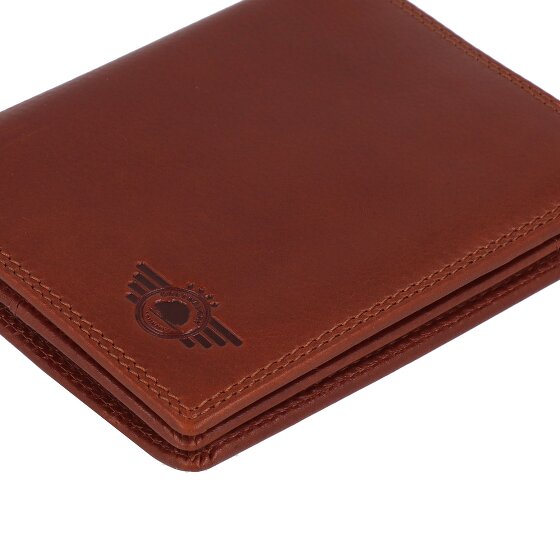 Greenburry Vintage Portemonnee RFID-bescherming Leer 10 cm