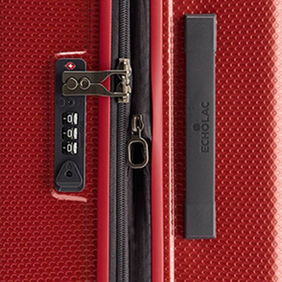 Echolac Logic Pro 4 wielen Kofferset 3-delig met uitbreidingsplooi