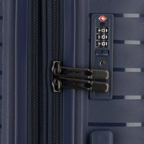 d&n Travel Line 4500 4 wielen Kofferset 3-delig met uitbreidingsplooi