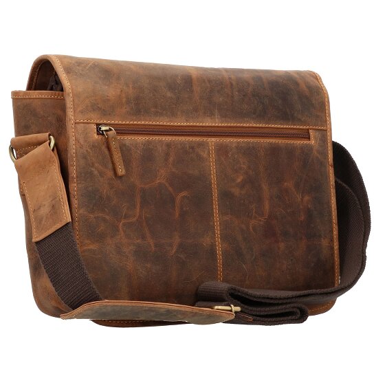 Greenburry Vintage Messenger Leer 34 cm