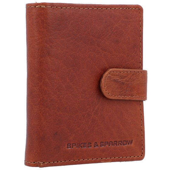 Spikes & Sparrow Portemonnee RFID Leer 8 cm