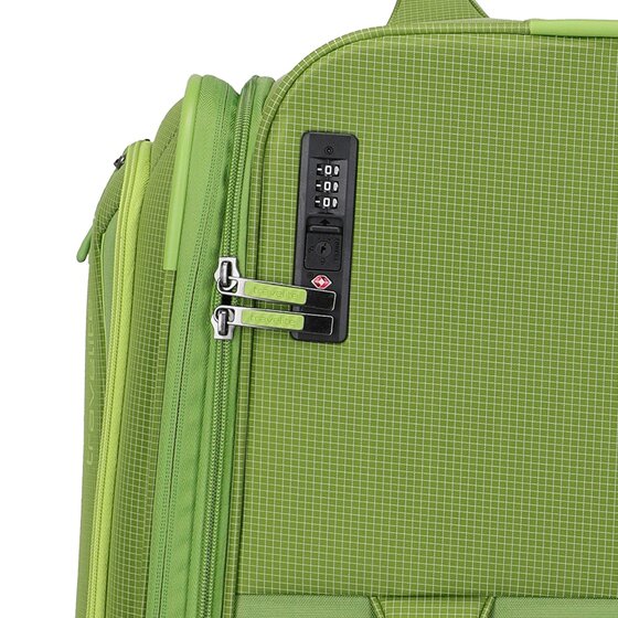 Travelite Corsiica 4 wielen Trolley L 77 cm met uitbreidingsplooi
