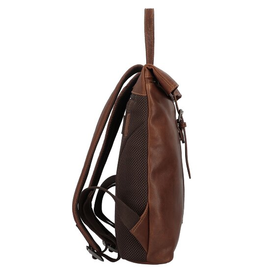 Jack Kinsky Porto Dagrugzak Leer 37 cm Laptop compartiment Jack Kinsky Porto Dagrugzak Leer 37 cm Laptop compartiment