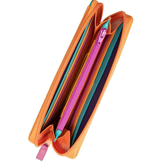 Mywalit Portemonnee RFID-bescherming Leer 20 cm