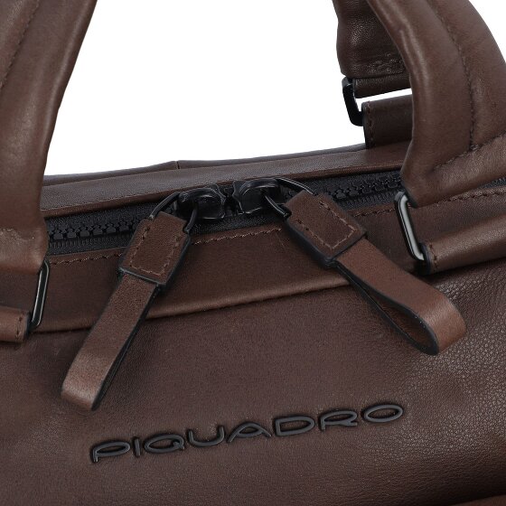 Piquadro Harper aktetas Leer 40 cm Laptopcompartiment