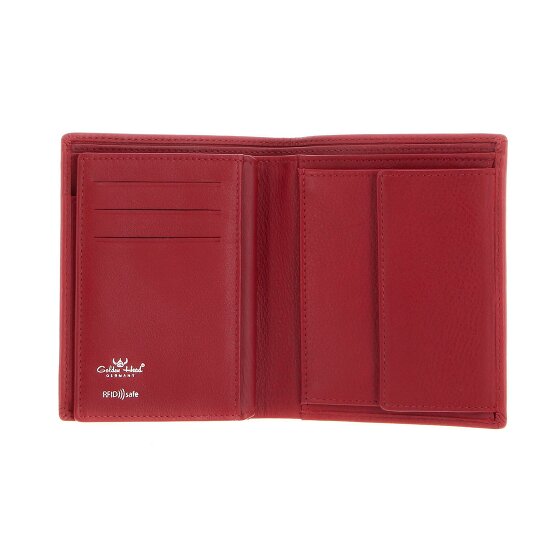 Golden Head Dublin Portemonnee RFID-bescherming Leder 13 cm