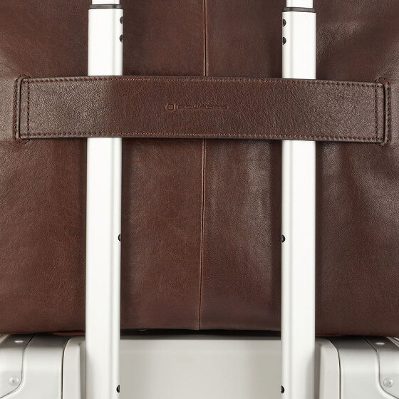 Piquadro Harper aktetas Leer 43 cm Laptopcompartiment