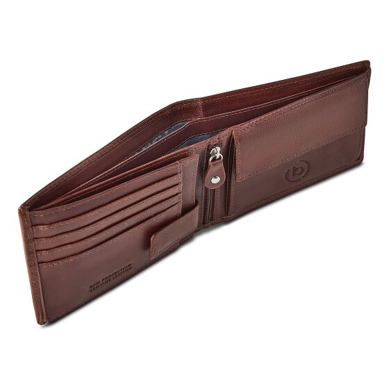 bugatti Valencia Portemonnee RFID-bescherming Leder 12 cm
