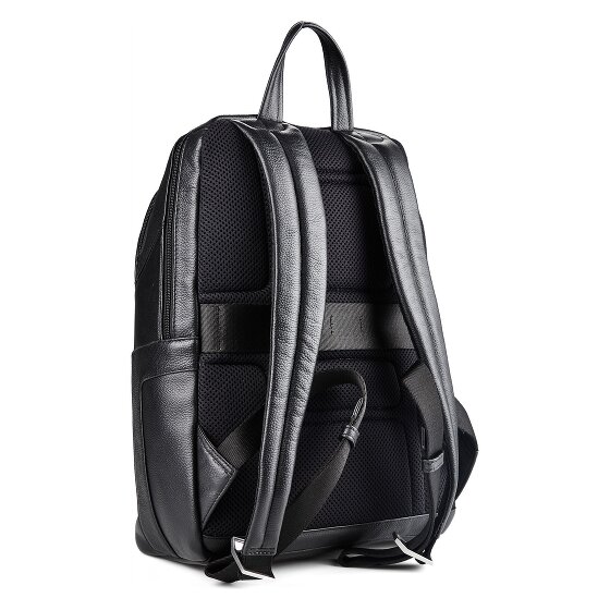Piquadro Dagrugzak Leder 39 cm Laptopvak