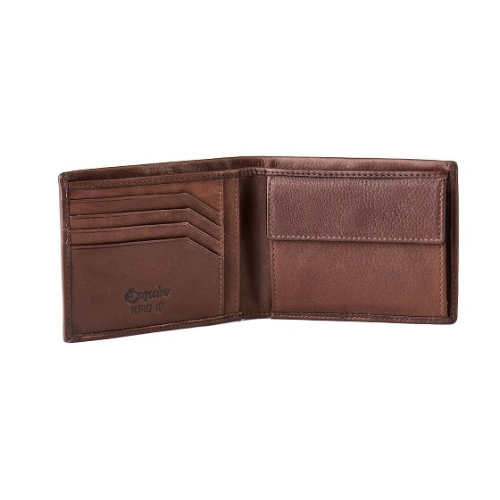 Esquire Chicago Portemonnee RFID-bescherming Leer 12 cm