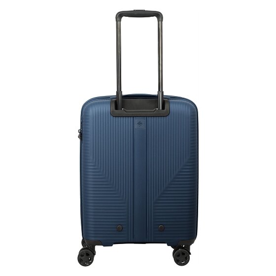 Travelite Air Stripe 4 wielen Cabinewagen S 55 cm met uitbreidingsplooi