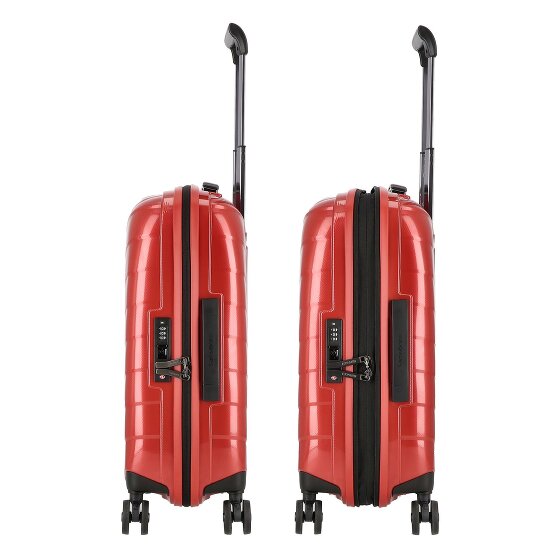 Samsonite Attrix 4 wielen Cabinewagen 55 cm met uitbreidingsplooi