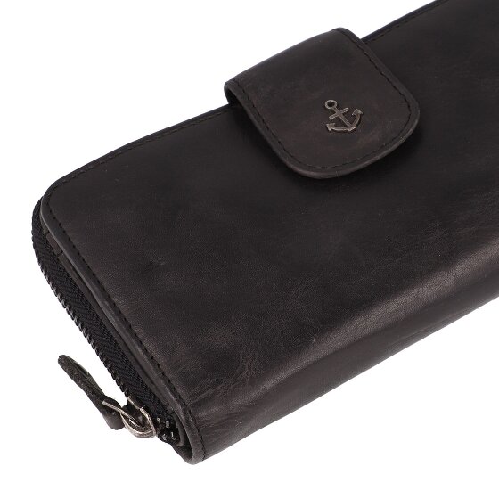 Harbour 2nd Anchor Love Portemonnee RFID-bescherming Leer 19 cm