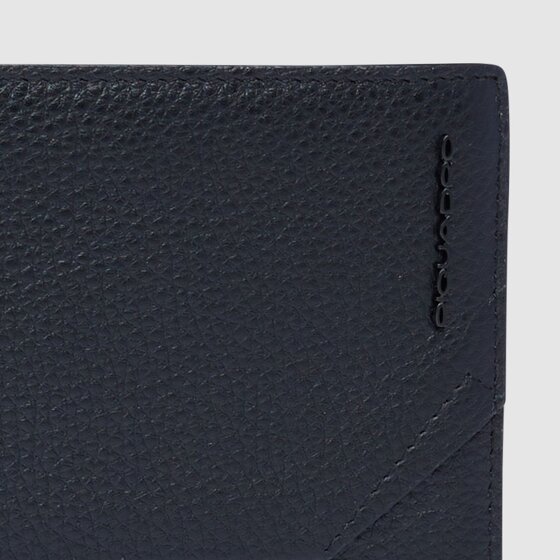 Piquadro Than Portemonnee RFID-bescherming Leer 12.5 cm
