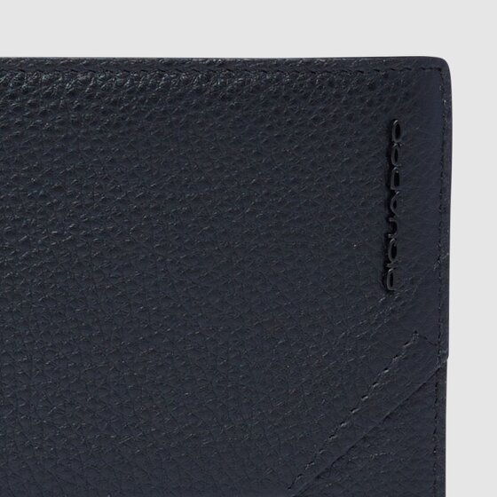 Piquadro Than Portemonnee RFID-bescherming Leer 12.5 cm