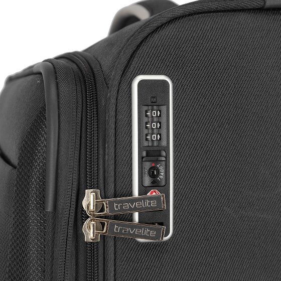 Travelite Miigo 4 wielen Kofferset 4-delig met uitbreidingsplooi